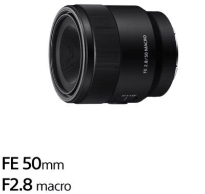 Sony FE 50mm f/2.8 Macro Lens