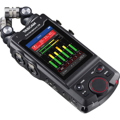 TASCAM PortaCapture X8 Grabadora de Campo Multipista de 8 Canales y 32 Bits Flotante