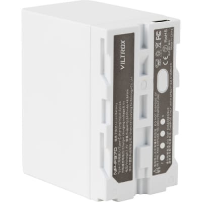 VILTROX Bateria NP-F970 alta capacidad 7.4V 6600MAH
