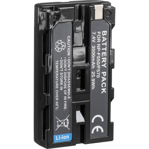 Blackmagic 3500mAh Li-Ion NP-F570 Compatible Battery 1