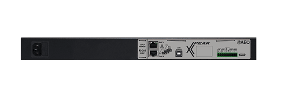 XPEAK_R Panel de usuario de intercom enracable con 8 palancas1