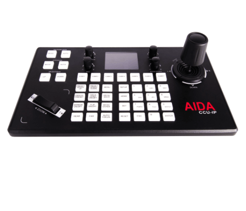 AIDA Imaging VISCA Serial & IP PTZ Controlador de Cámara 4