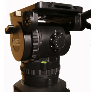 STVIDEO Trípode 20K CABEZAL FLUIDO, RANGO DE ALTURA: 640/1810MM1