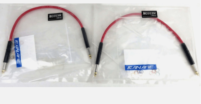 CANARE Bantam Patch Cable 0.3M. Rojo 0