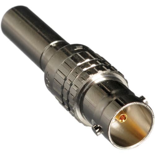 Canare BCJ-MVP 75 Ohm Mid Size Video Patch Plug to BNC Adapter2