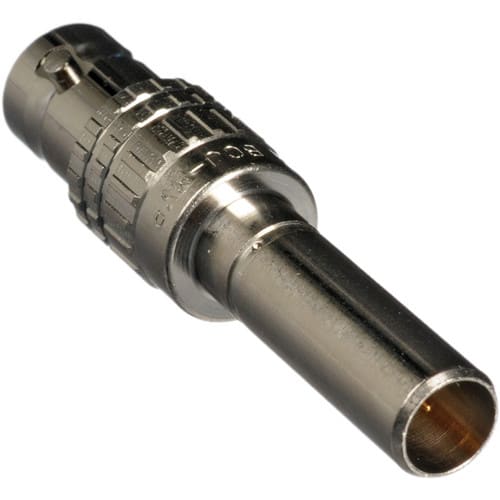 Canare BCJ-MVP 75 Ohm Mid Size Video Patch Plug to BNC Adapter 0