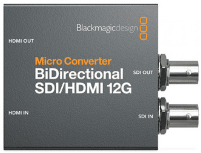 Blackmagic Design Micro Converter BiDirectional SDI/HDMI 12G con fuente2