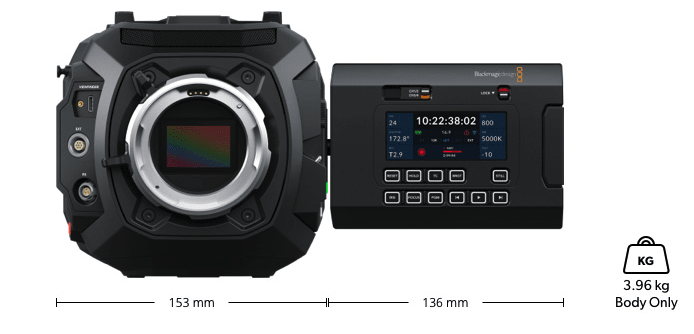 Blackmagic Design URSA Cine 12K LF Camera con EVF Kit (PL Mount)2