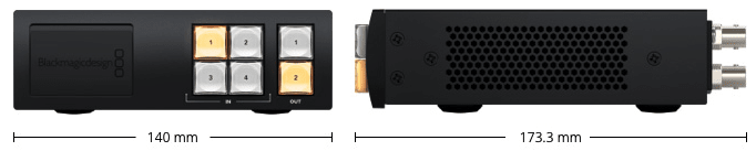 Blackmagic Design Videohub Mini 4x2 12G Router3