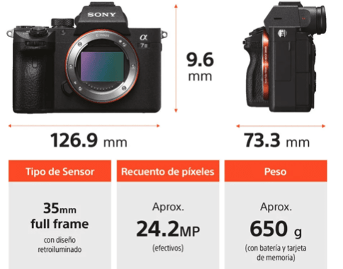 SONY Cámara a7 III full-frame de 35 mm + lente de zoom de 28-70 mm 2da generación4