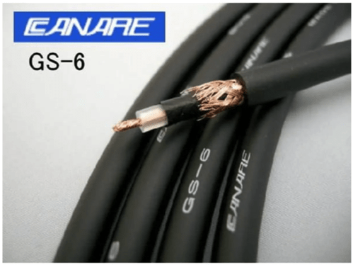 Canare cable de instrumento GS-6 OFC Negro (200 m)2