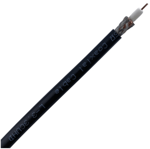 CANARE Cable Coaxial L-3.3CUHD 75-Ohm 12G-SDI UHD negro (200m)2
