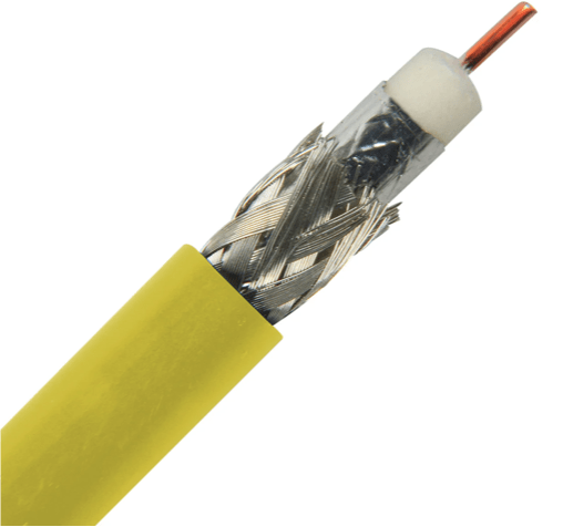 CANARE Cable Coaxial L-5CFB HD-SDI amarillo (200m)1
