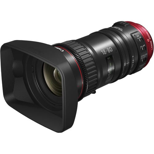 Canon CN-E 18-80mm T4.4 COMPACT-SERVO Cinema Zoom Lens (EF Mount)7