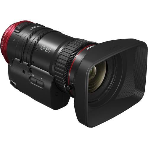 Canon CN-E 18-80mm T4.4 COMPACT-SERVO Cinema Zoom Lens (EF Mount)6