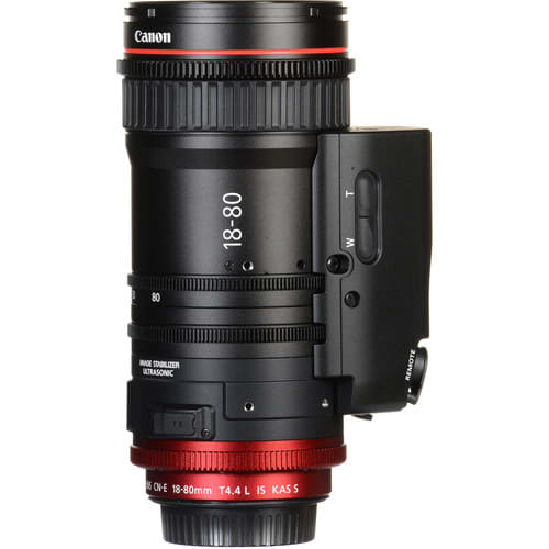 Canon CN-E 18-80mm T4.4 COMPACT-SERVO Cinema Zoom Lens (EF Mount)4