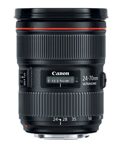 Canon Lente montura EF 24-70mm f/2.8L II USM5