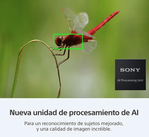 Sony Cámara de high resolution full-frame a7R V6