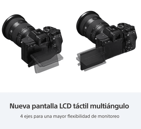 Sony Cámara de high resolution full-frame a7R V4