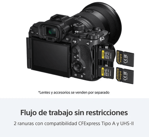 Sony Cámara de high resolution full-frame a7R V3