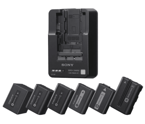 SONY Cargador de batería Compatible con series W / V / M / H / P3