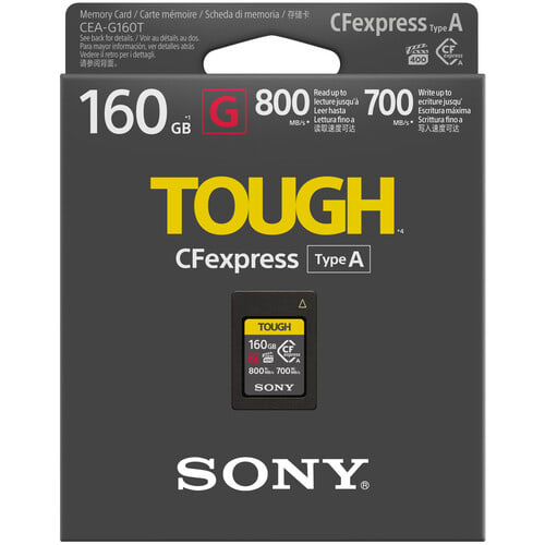 Sony 160GB CFexpress Type A TOUGH Memory Card1
