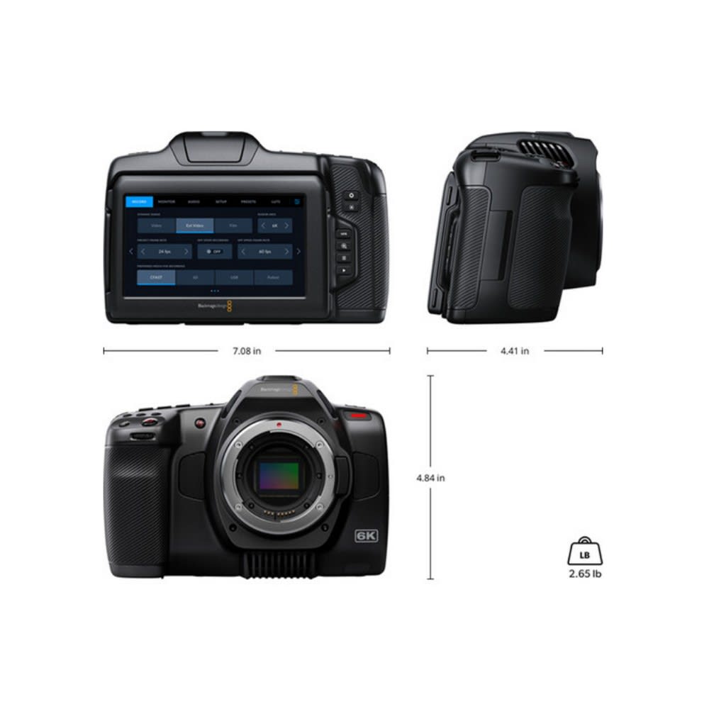 Blackmagic Design Pocket Cinema Camera 6K G22