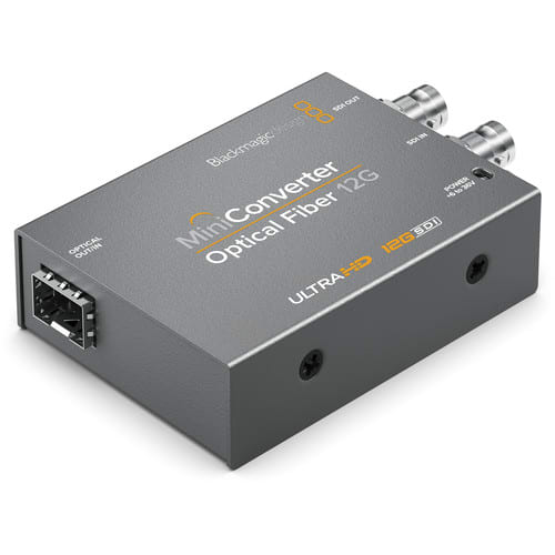 Blackmagic Design Mini Converter Optical Fiber 12G-SDI2