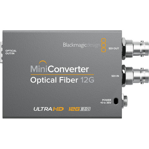 Blackmagic Design Mini Converter Optical Fiber 12G-SDI 2
