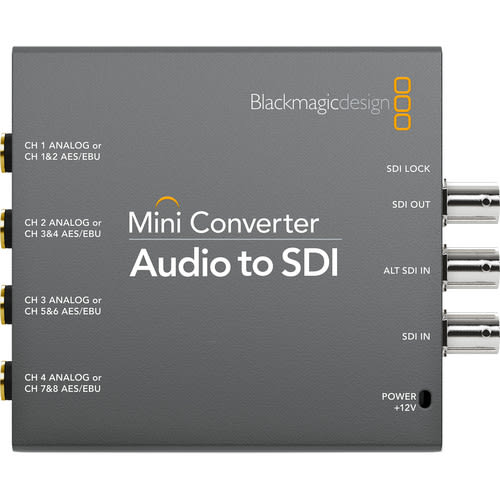 Blackmagic Design Audio to SDI Mini Converter 2