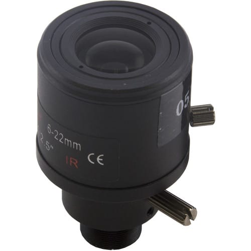 Marshall Electronics M12-Mount 6-22mm IR Varifocal Lens 0