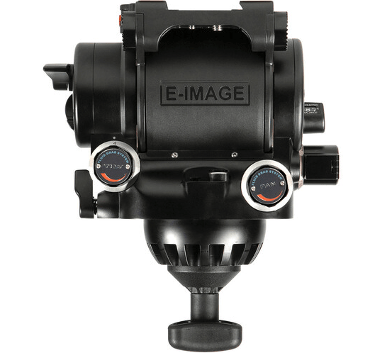 E-Image KIT 3-Stage Carbon Fiber Tripod System with Fluid Head and 100mm Leveling Ball4