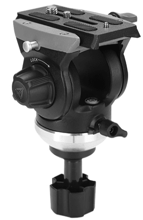 E-IMAGE EA610R Trípode compacto, Cabezal Fluido CAP. 3KG2