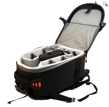 E-Image Oscar B20 Mochila con ruedas para cámaras de video6