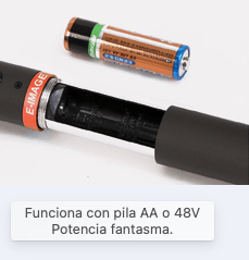 E-IMAGE-micrófono profesional con condensador de metal para cámara de vídeo, hiper cardioide3