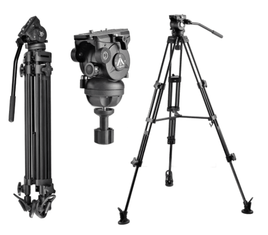 E-IMAGE EI-7060-AA CABEZAL FLUIDO 7060H + TRÍPODE AT7402A 0