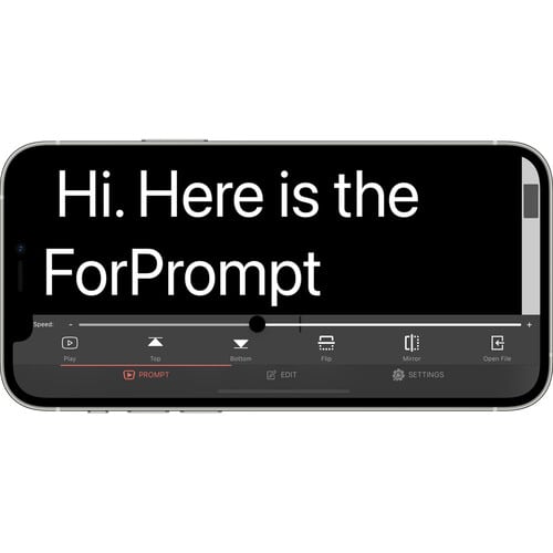 FORTINGE MIA-XL teleprompter móvil para teléfonos inteligentes3