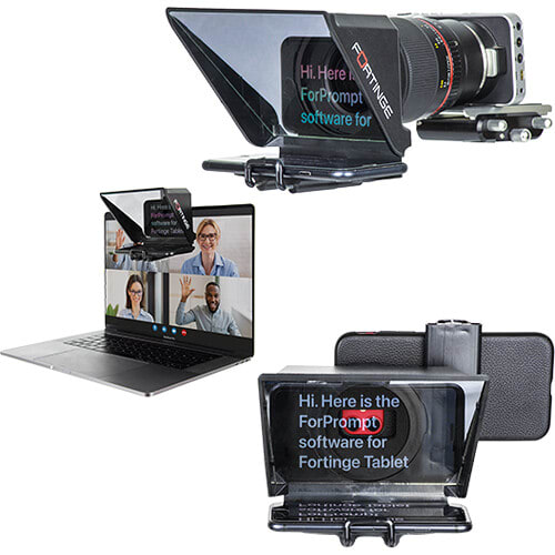 FORTINGE MIA-XL teleprompter móvil para teléfonos inteligentes4