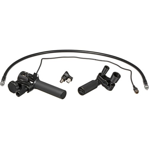 Fujinon MS-01 Kit de control de lentes de enfoque y zoom trasero para lentes ENG/EFP3