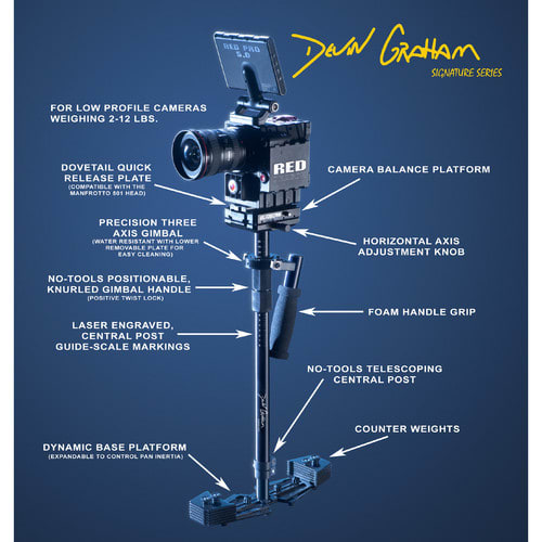 Estabilizador de mano Glidecam Devin Graham1