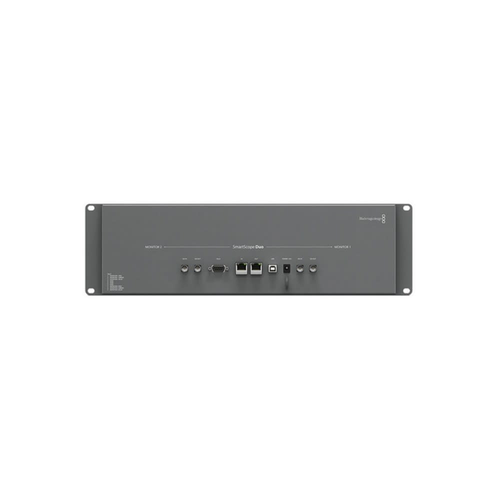 Blackmagic Design SmartScope Duo 4K Rack-Mounted Dual 6G-SDI Monitors4
