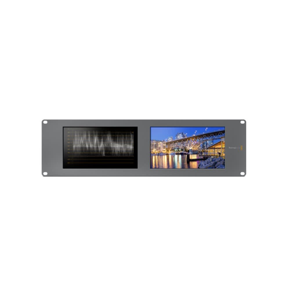 Blackmagic Design SmartScope Duo 4K Rack-Mounted Dual 6G-SDI Monitors2
