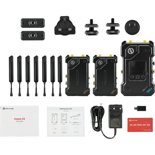 Hollyland Cosmo C2 HDMI/SDI Kit 2-Transmisores inalámbricos1