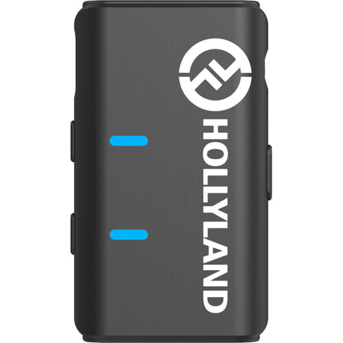 HOLLYLAND LARK M1 DUO SISTEMA DE 2 MICRÓFONOS INALÁMBRICOS 2.4 GHz, Black)2