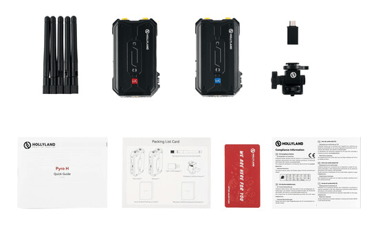 Hollyland Pyro H 4K HDMI Wireless Video Transmission System1