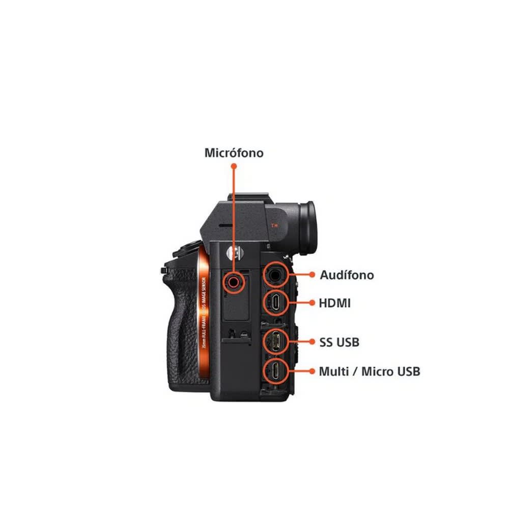 SONY Alpha 7 III sensor full-frame de 35 mm + lente de zoom de 28-70 mm2