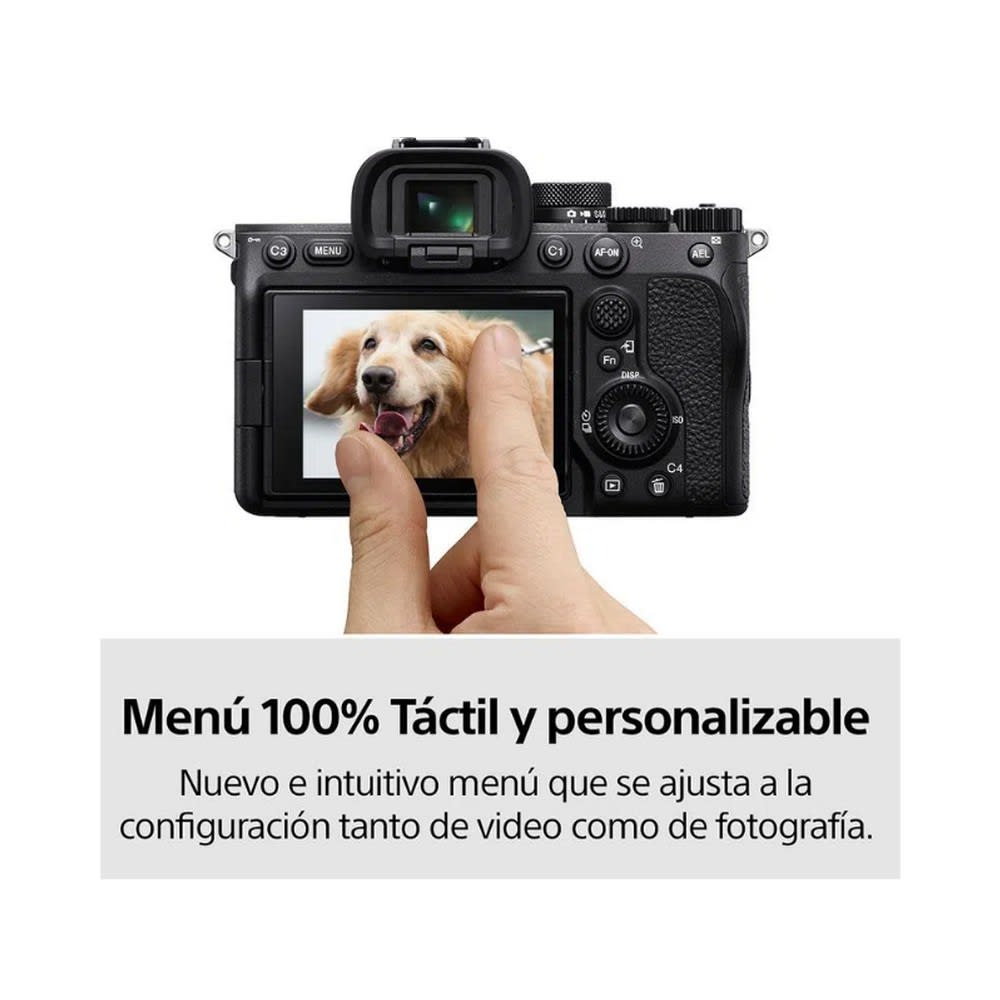 Sony ILCE-7M4K Alpha 7 IV Cámara híbrida full-frame6