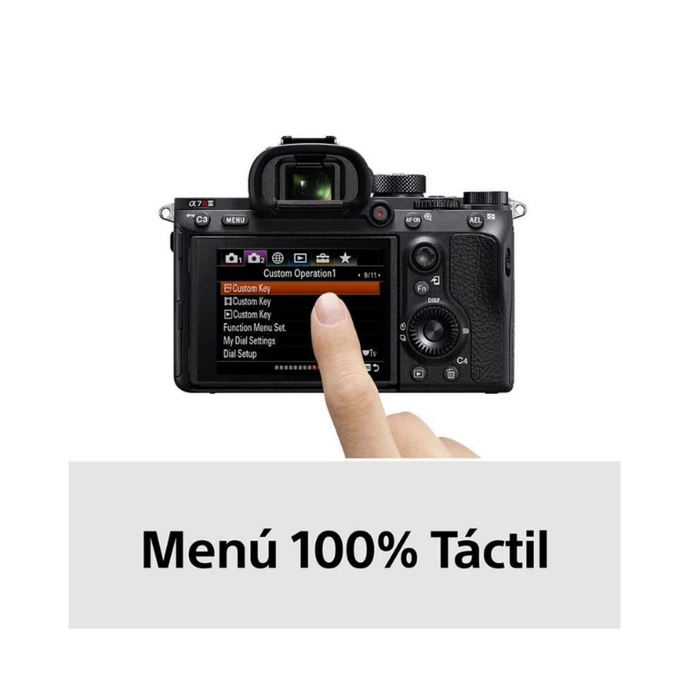 Sony ILCE-7RM3A cámara 7R III con sensor de imagen full-frame de 35 mm1