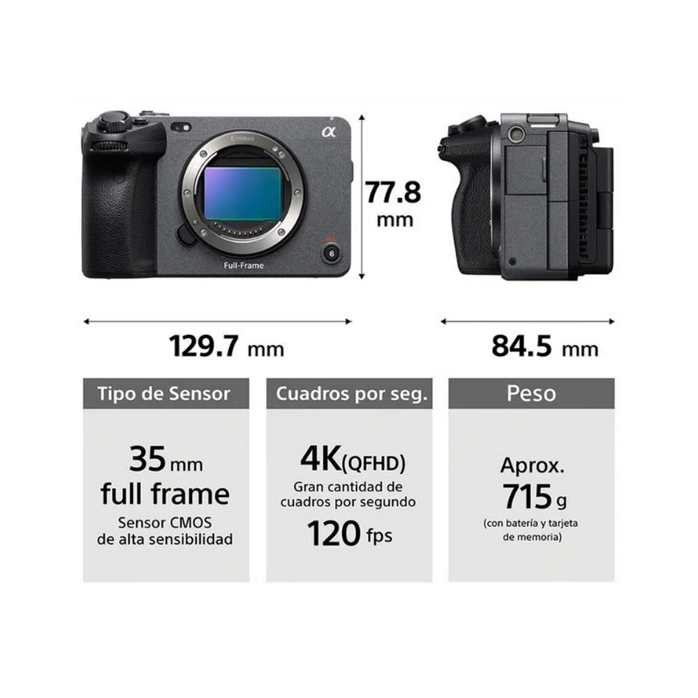 Sony ILME-FX3 Cinema Camera Full-Frame5