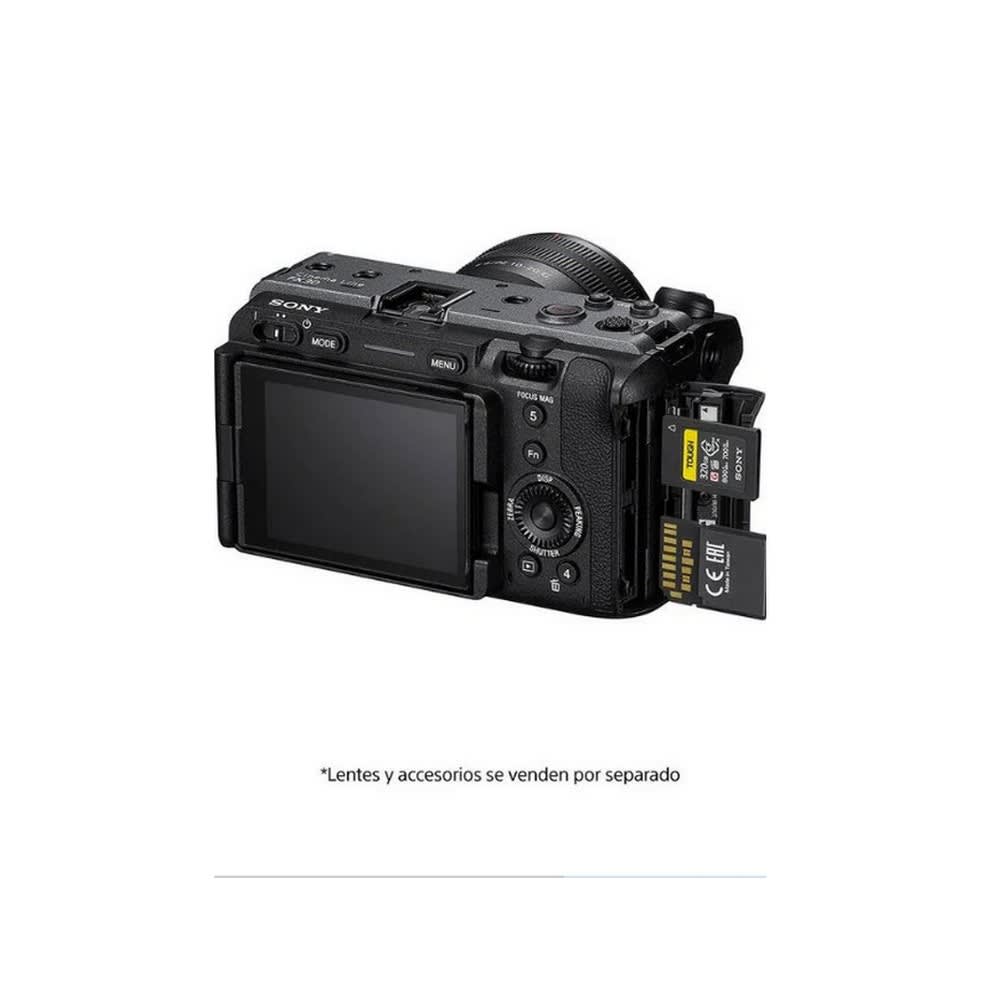 Sony ILME-FX30 Cámara de cine digital con mango XLR4